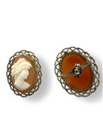 Ohrringe Mandile 1922 Dame Cammei  in Silber Conchiglia 2MORCM31 - 2MORCM31